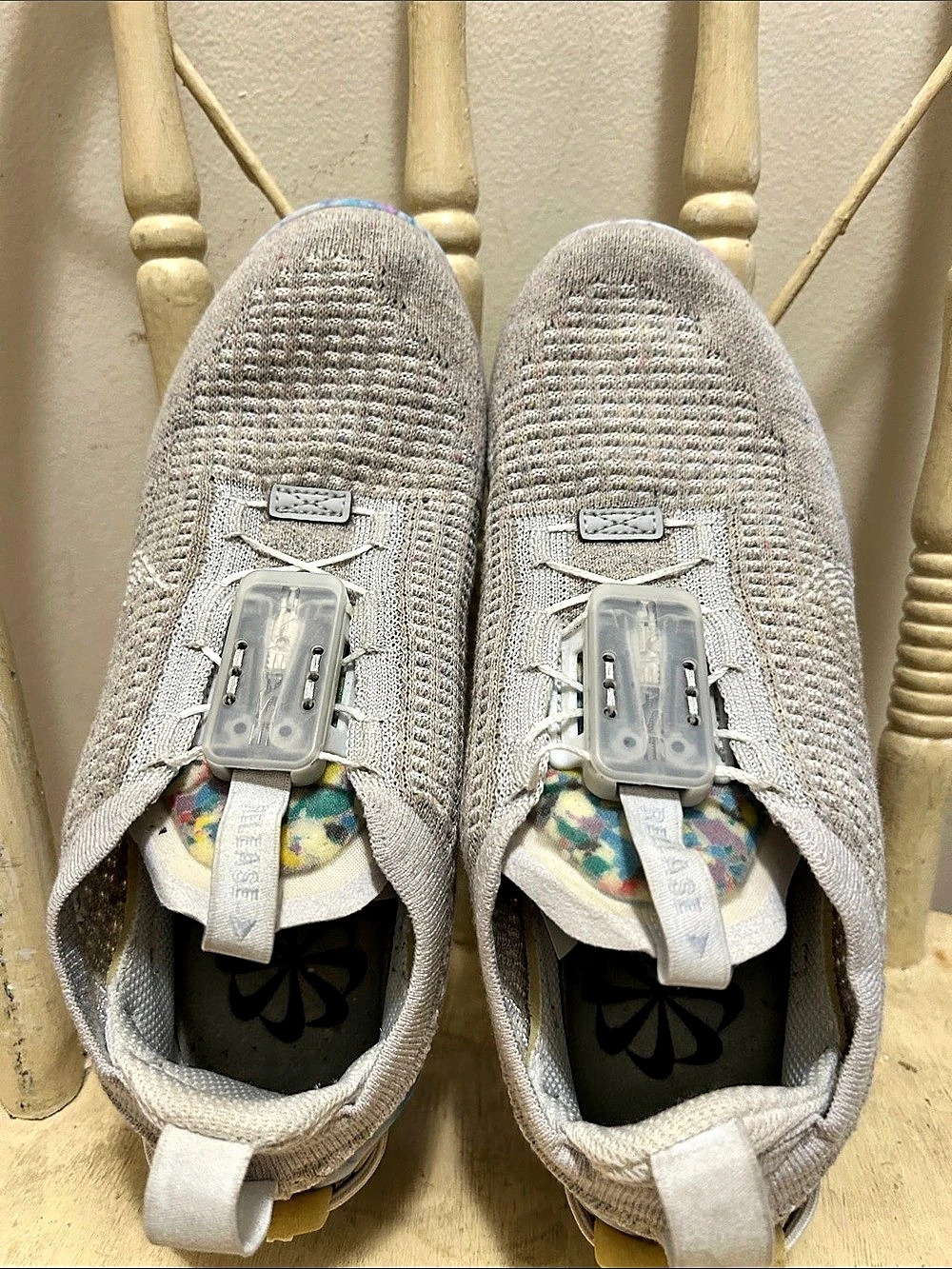 Nike Air VaporMax 2020 Flyknit Gray & White Sneakers